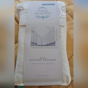 King Size Ruffled Bedskirt
